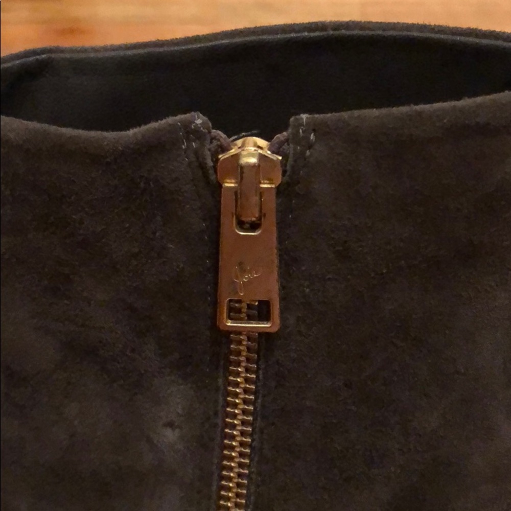Joie Jalena Suede Wedge Booties - Picture 3 of 6